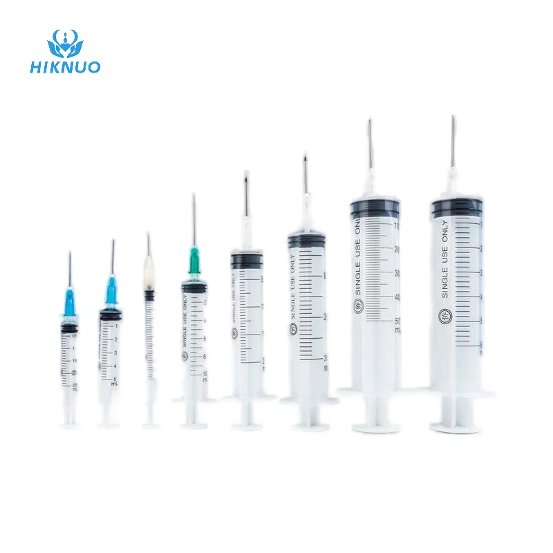 1~50ml Disposable Syringes With Needle